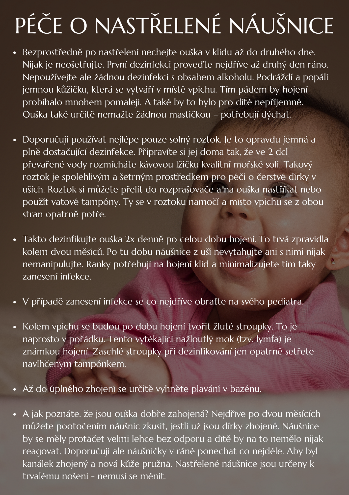 péče o prodloužené řasy